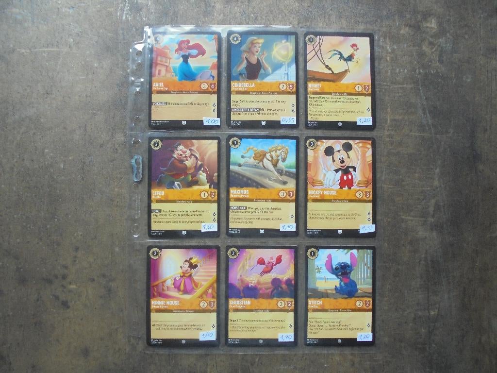 Lorcana Serie 1 The First Chapter (zie foto's), Ophalen of Verzenden, Nieuw, Meerdere kaarten