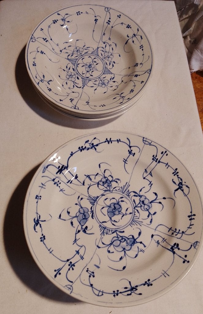 Assiettes anciennes — 3 €/pièce, Enlèvement ou Envoi