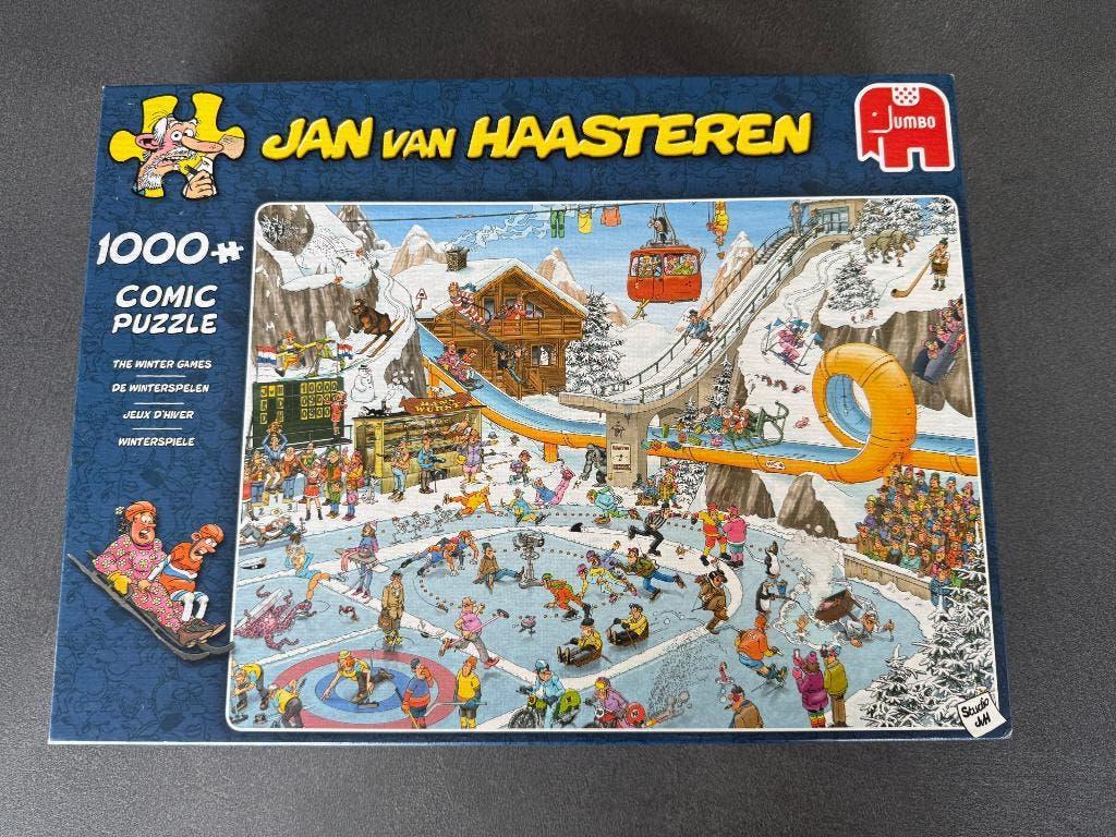 Puzzel Jan Van Haasteren, Enlèvement, 500 à 1500 pièces, Comme neuf, Puzzle