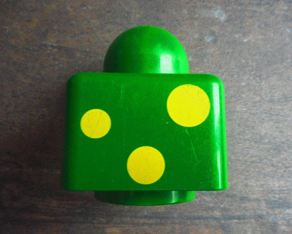 Lego Primo Brick 1x1 with Print (zie foto's), Enlèvement ou Envoi, Utilisé, Briques en vrac, Lego Primo