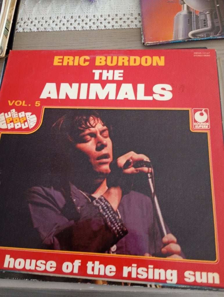 The Animals - The house of the rising sun, LP, Gebruikt, Fotohoes, 12 inch
