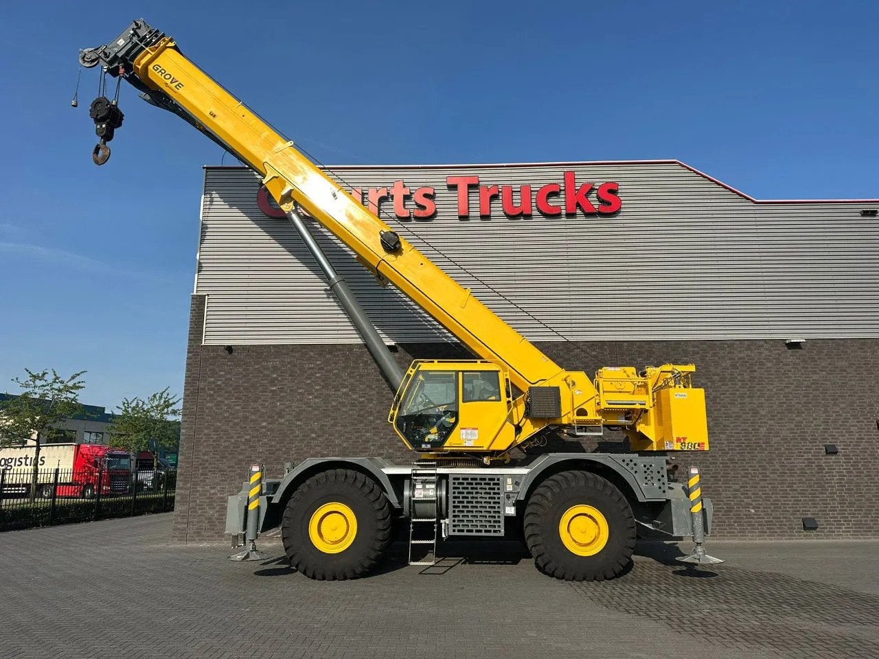 Grove RT880E ROUGH TERRAIN CRANE + JIB + 2 x WINCH, Kraan