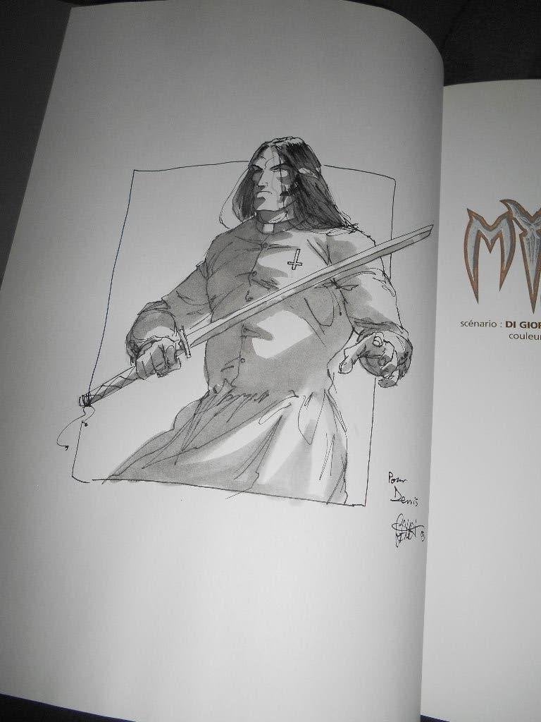 Dessin dédicacé de Genêt pour MYGALA 1 eo, Livres, Enlèvement ou Envoi