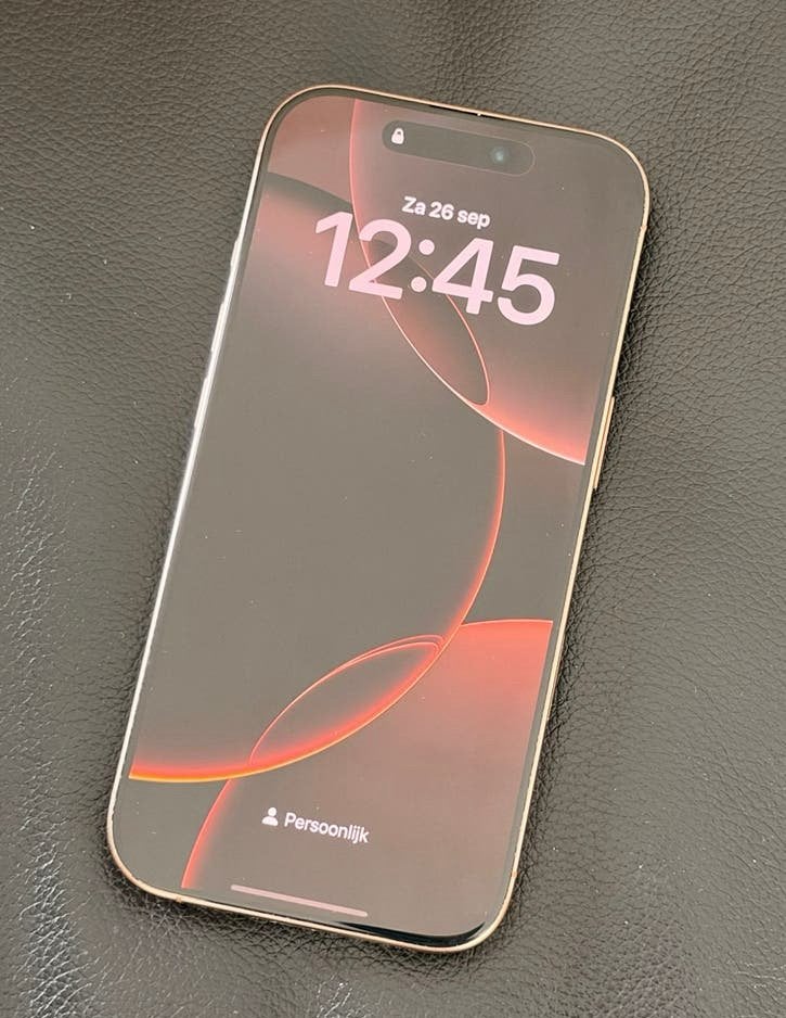 iPhone 16 Pro - 256 GB - Desert titanium - super staat, Télécoms, 89 %, Comme neuf, Enlèvement, Sans abonnement