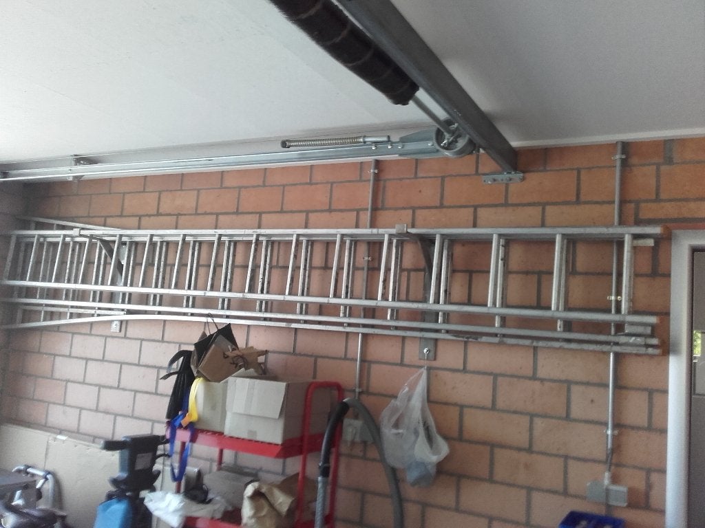 PETRY schuifladder 3x16 sporten, in goede staat!, Pliable ou rétractable/escamotable, Échelle, Enlèvement, Utilisé