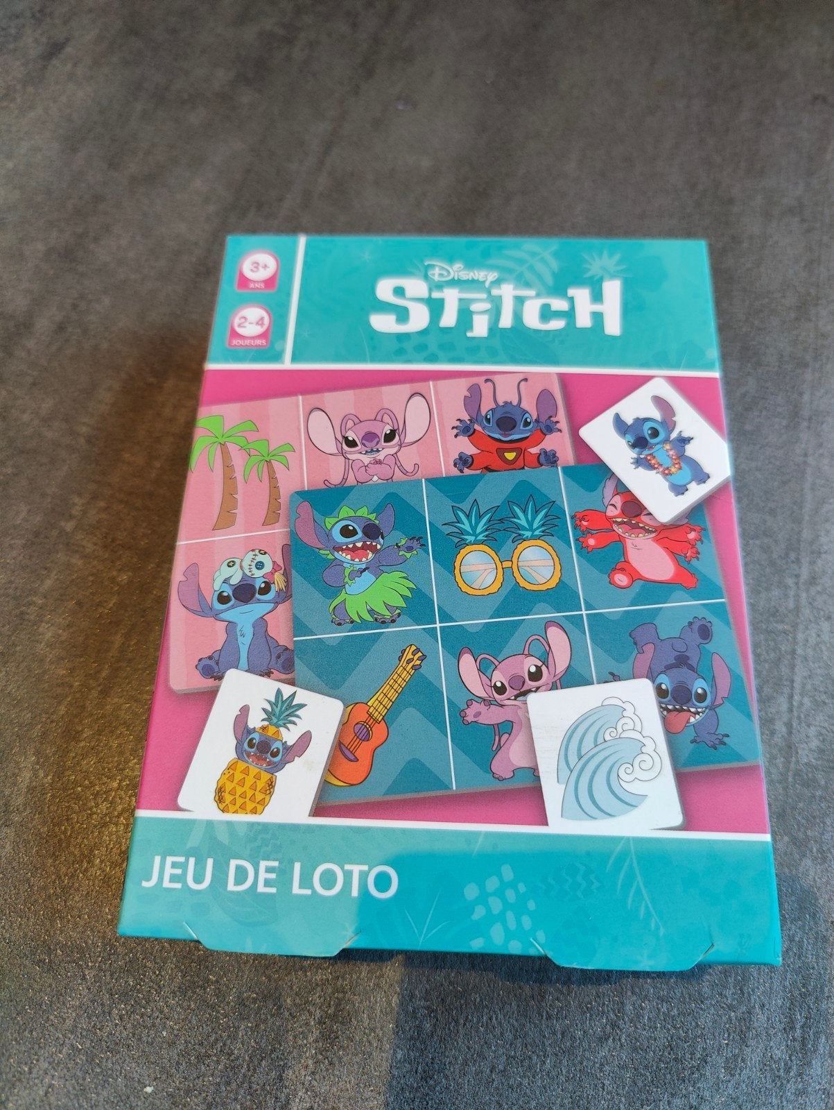 Stitch Bingo, Een of twee spelers, Ophalen, Gebruikt, Disney