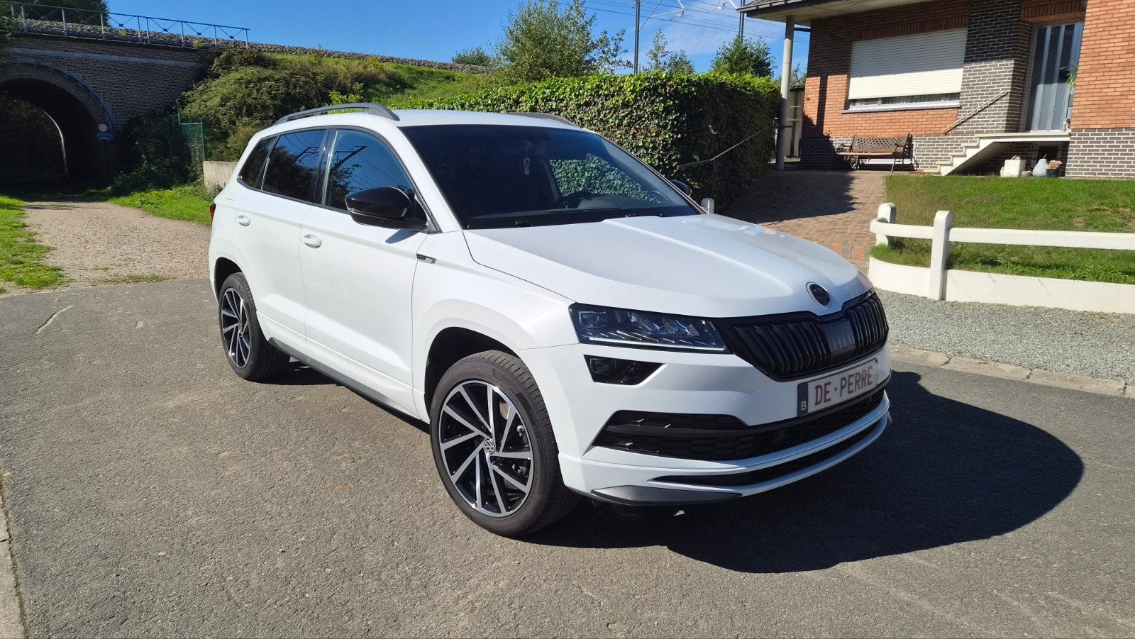 Skoda Karoq 1.5 TSI ACT Sportline DSG, Auto's, Automaat, Cruise Control, Particulier, Te koop