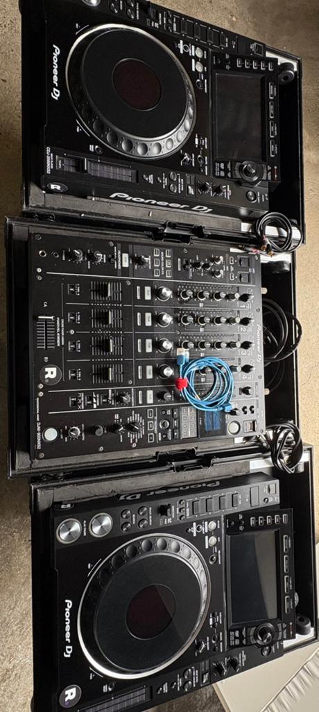 Pioneerdj nxs2 set - 2x CDJ2000NX2 - 1x DJM900NXS2, Muziek en Instrumenten, Ophalen, Gebruikt, Dj-set