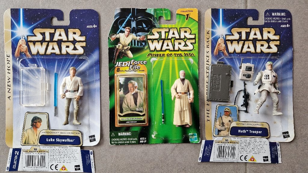 Star Wars Hasbro figurines loose Luke Obi-Wan Hoth Barada, Enlèvement ou Envoi, Comme neuf, Figurine