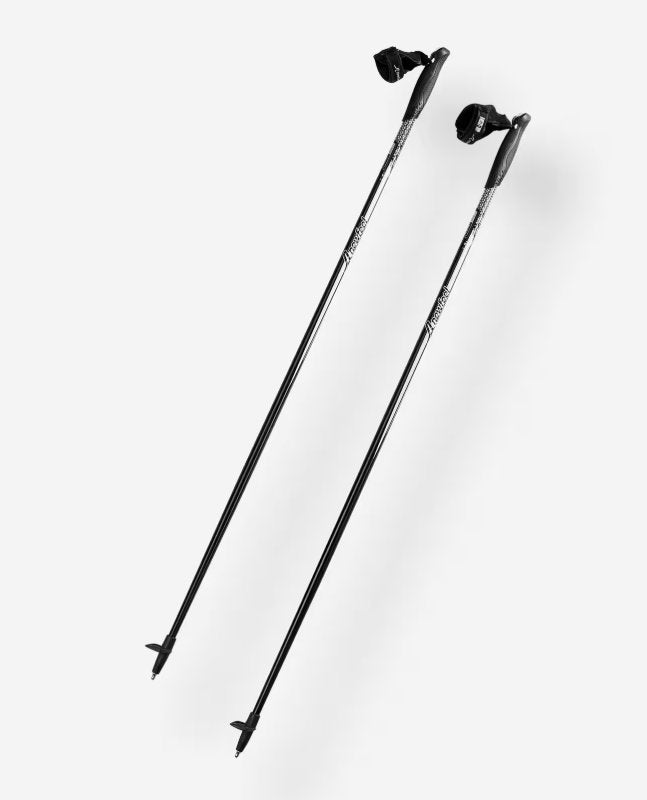 NEWFEEL Nordic walking stokken aluminium NW P100 zwart grijs, Divers, Bâtons de marche, Enlèvement, Neuf
