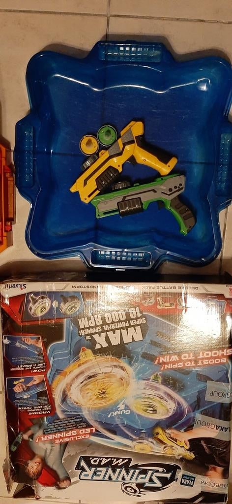 Silverlit Spinner M.A.D. Deluxe Battle Pack,, Verzamelen, Speelgoed, Ophalen of Verzenden