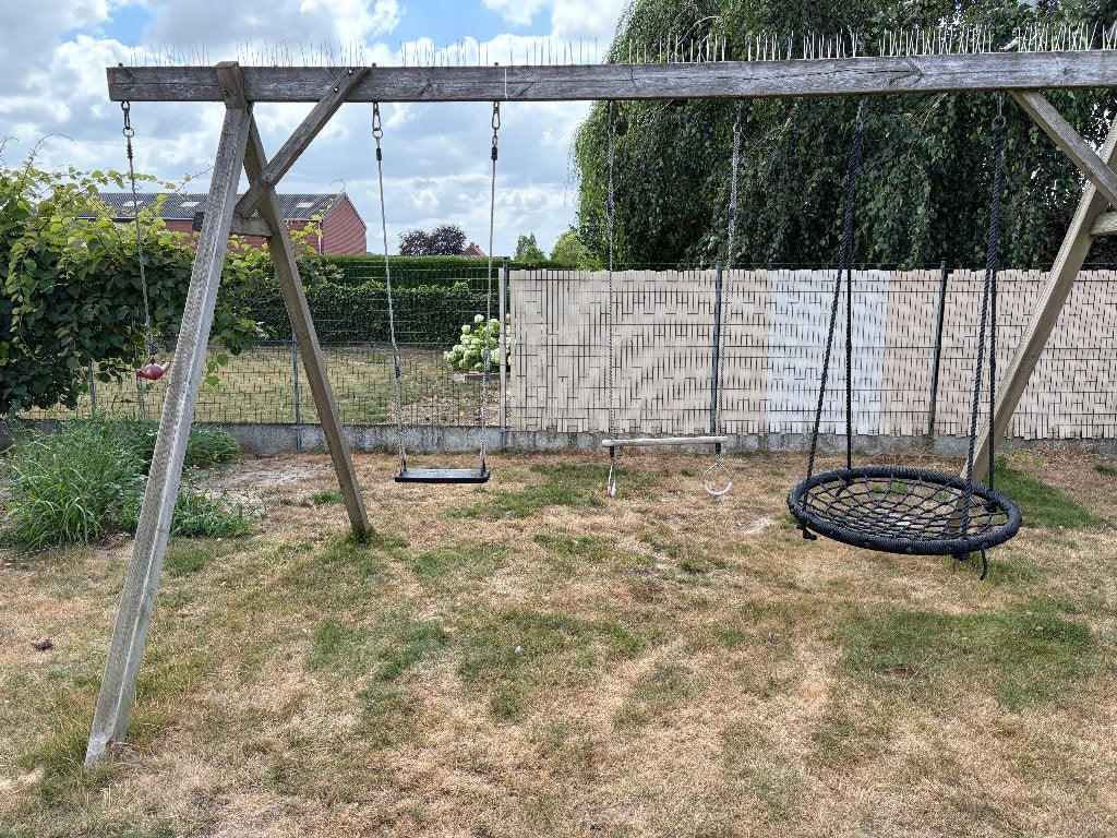 Nu voor het voorjaar: Schommel, stevig met nestschommel, Ophalen, Zo goed als nieuw, Schommel