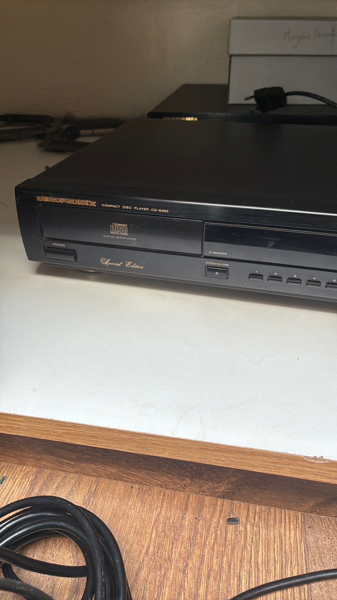 Marantz CD-63SE Special Edition, Enlèvement, Comme neuf