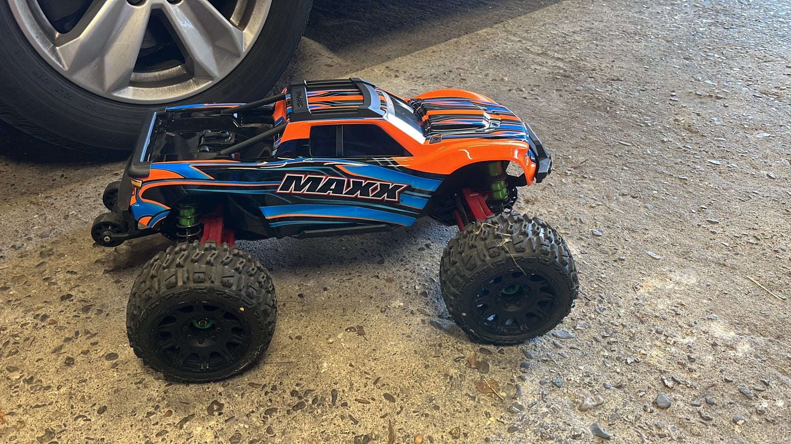 Traxxas maxx widemax 6s!!, Gebruikt, Auto offroad, Schaal 1:10, RTR (Ready to Run)