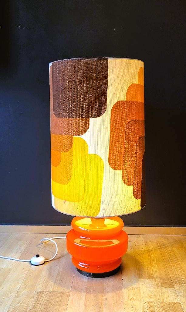 ️✔️Lampe de Sol ou Table Design 70s', Enlèvement ou Envoi, Comme neuf, Design 70", 75 cm ou plus