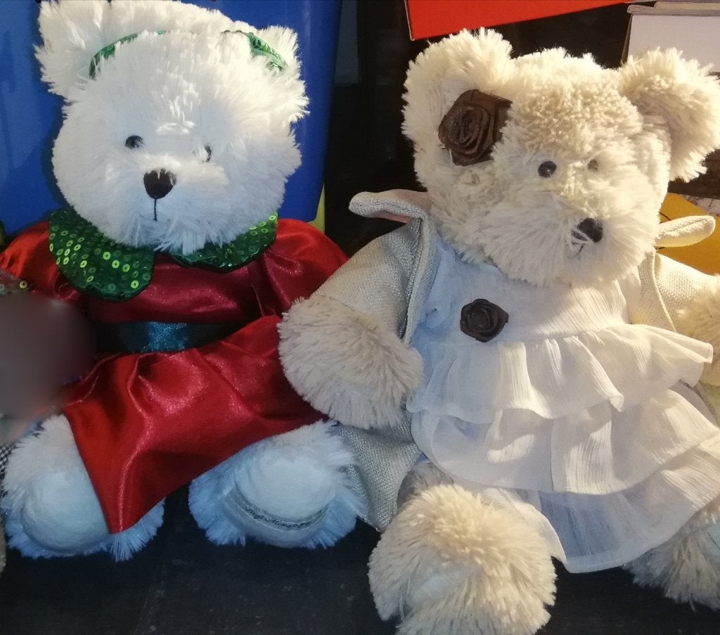 FOREST: Deux grandes peluches ours, uniques, comme neufs !, Ophalen of Verzenden, Zo goed als nieuw, Beer