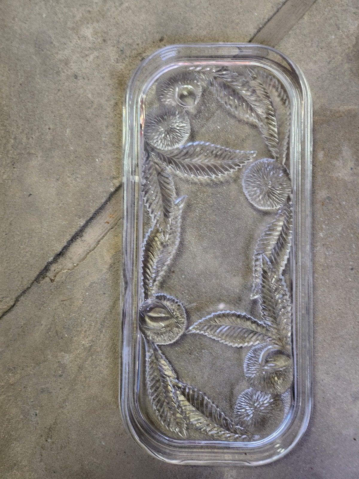 assiette plateau en verre, Enlèvement ou Envoi, Verre