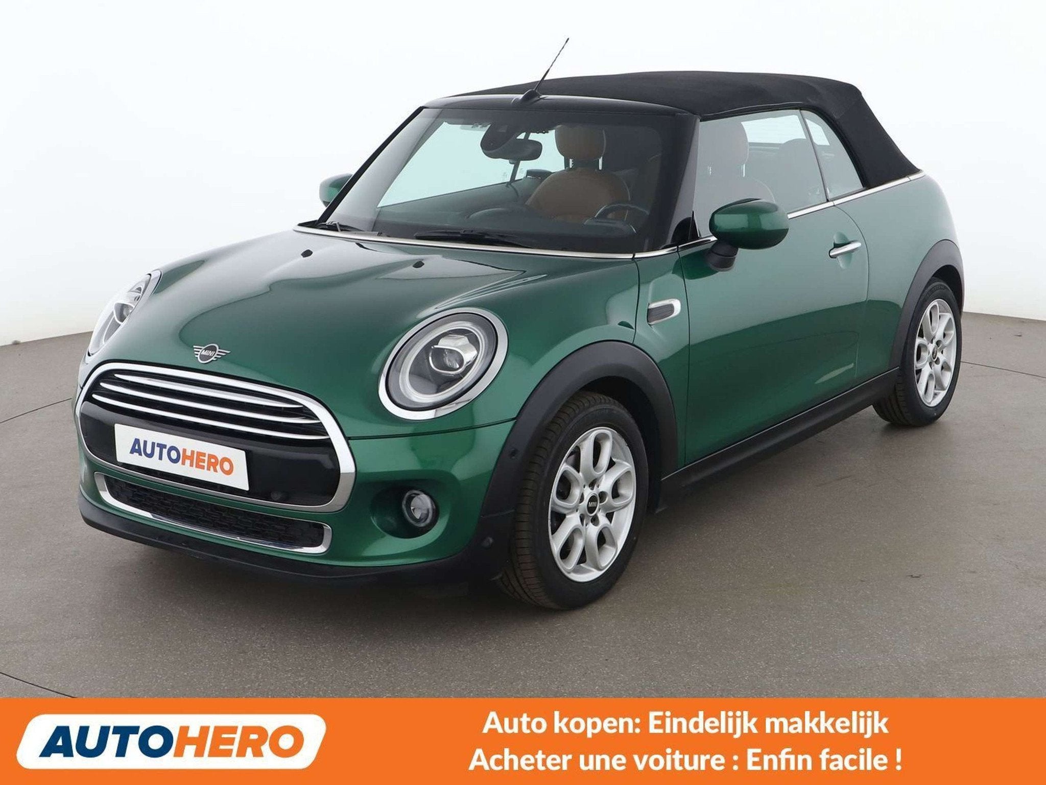 MINI Cooper Cabrio Cooper (bj 2021, automaat), Auto's, Euro 6, Cabriolet, 136 pk, Overige brandstoffen