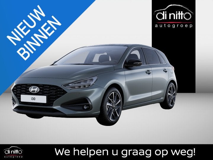 Hyundai i30 Hatchback 1.6 T-GDi 110kW Techno DCT, Auto's, Stof, 1282 kg, Bedrijf, 5 zetels