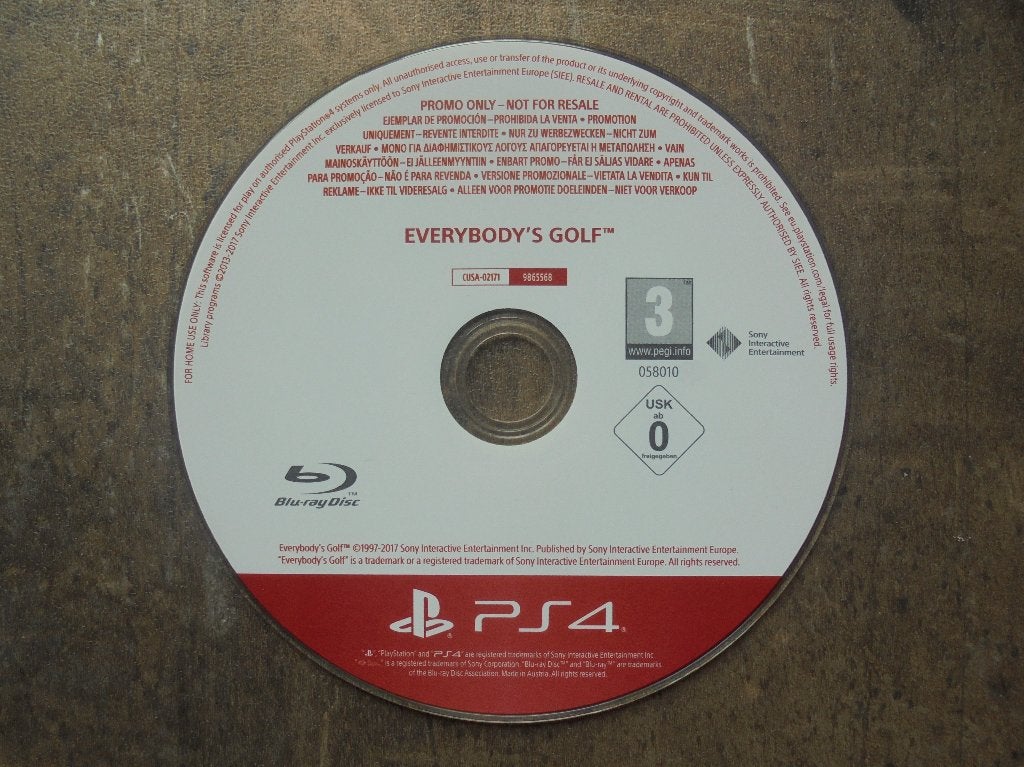 Sony Promo Disc CUSA-02171 voor PS4 (zie foto's), Gebruikt, 1 speler, Ophalen of Verzenden, Vanaf 3 jaar