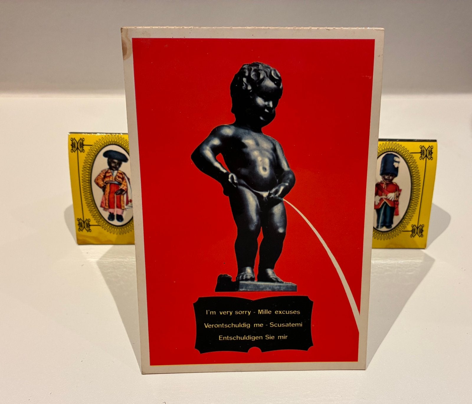Manneke Pis set, Ophalen, Ongelopen, Brussel (Gewest)