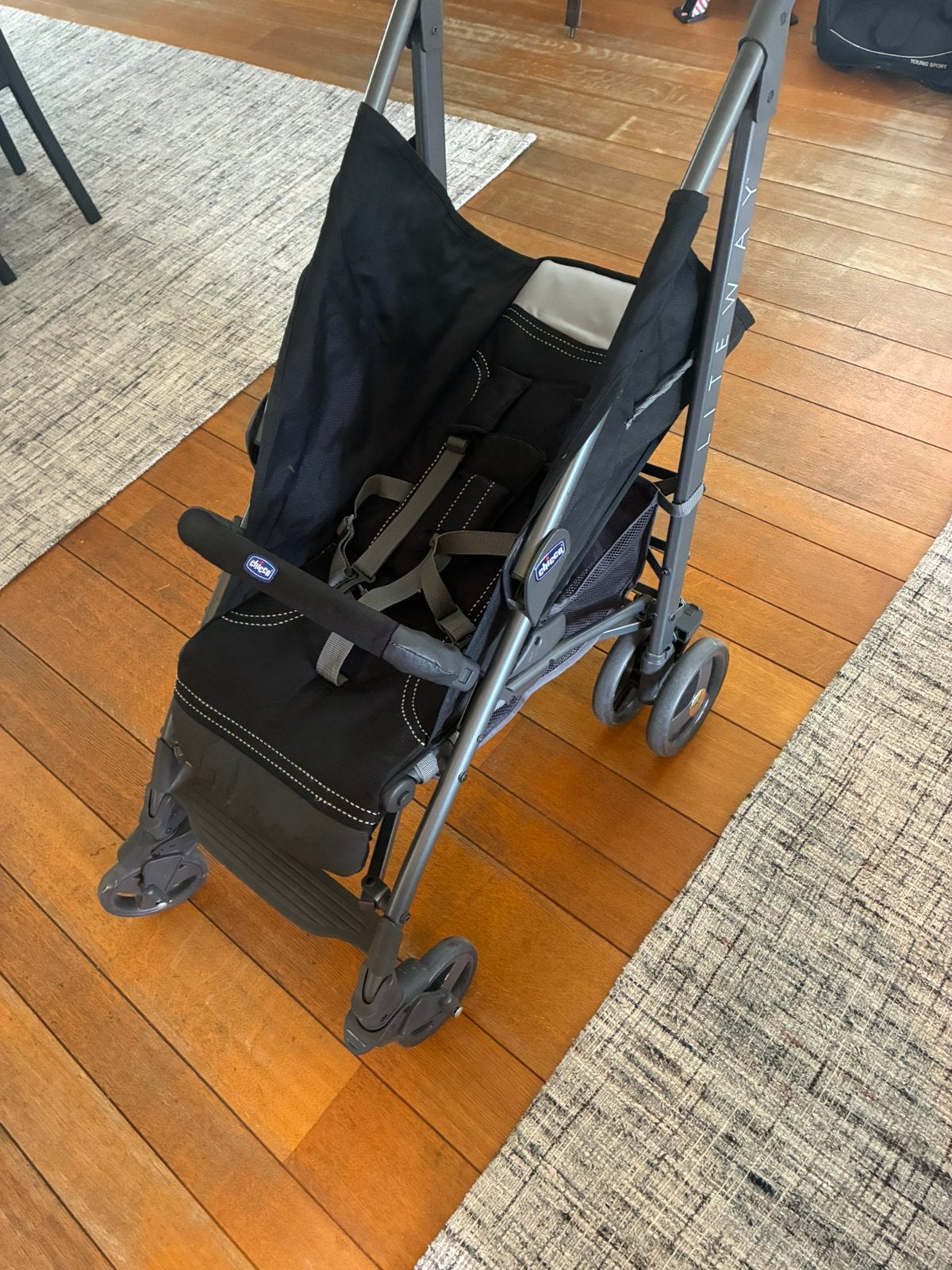 Chicco Liteway Buggy, Ophalen, Zo goed als nieuw, Overige merken, Verstelbare rugleuning