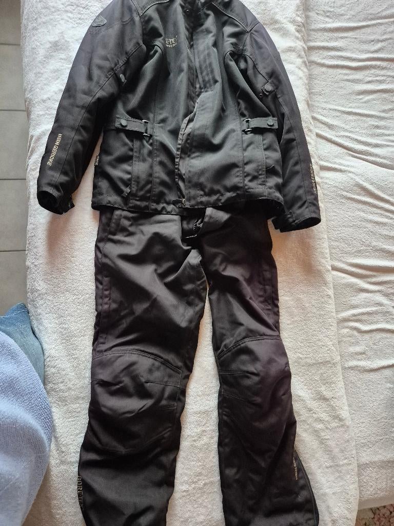 Motorjas en broek, Motoren, Ophalen, Hein Gericke, Combipak, Dames