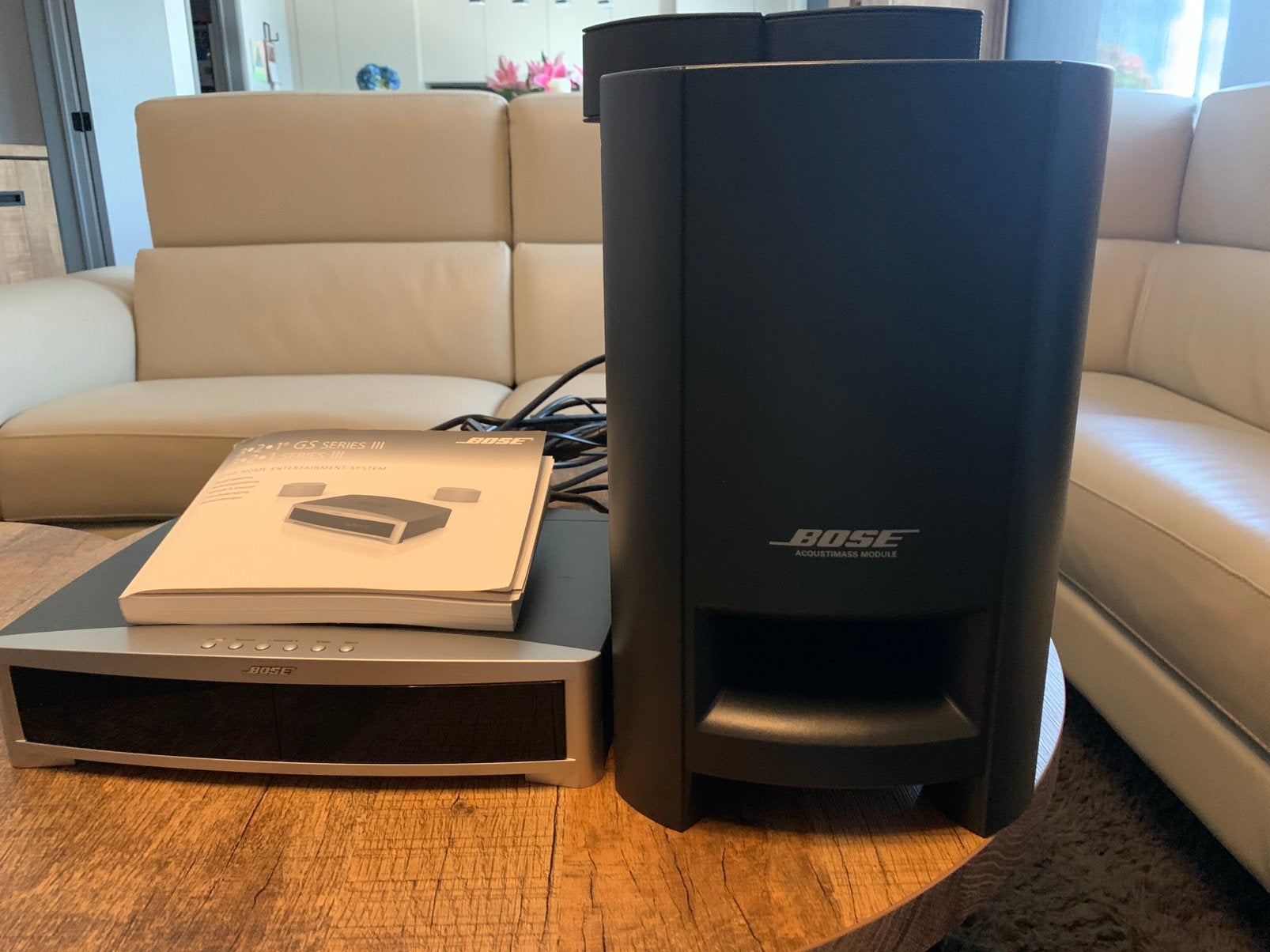 Bose 3-2-1 GS Series DVD HOME ENTERTAINMENT SYSTEM, Audio, Tv en Foto, Ophalen, Gebruikt, Overige merken, Overige spelers