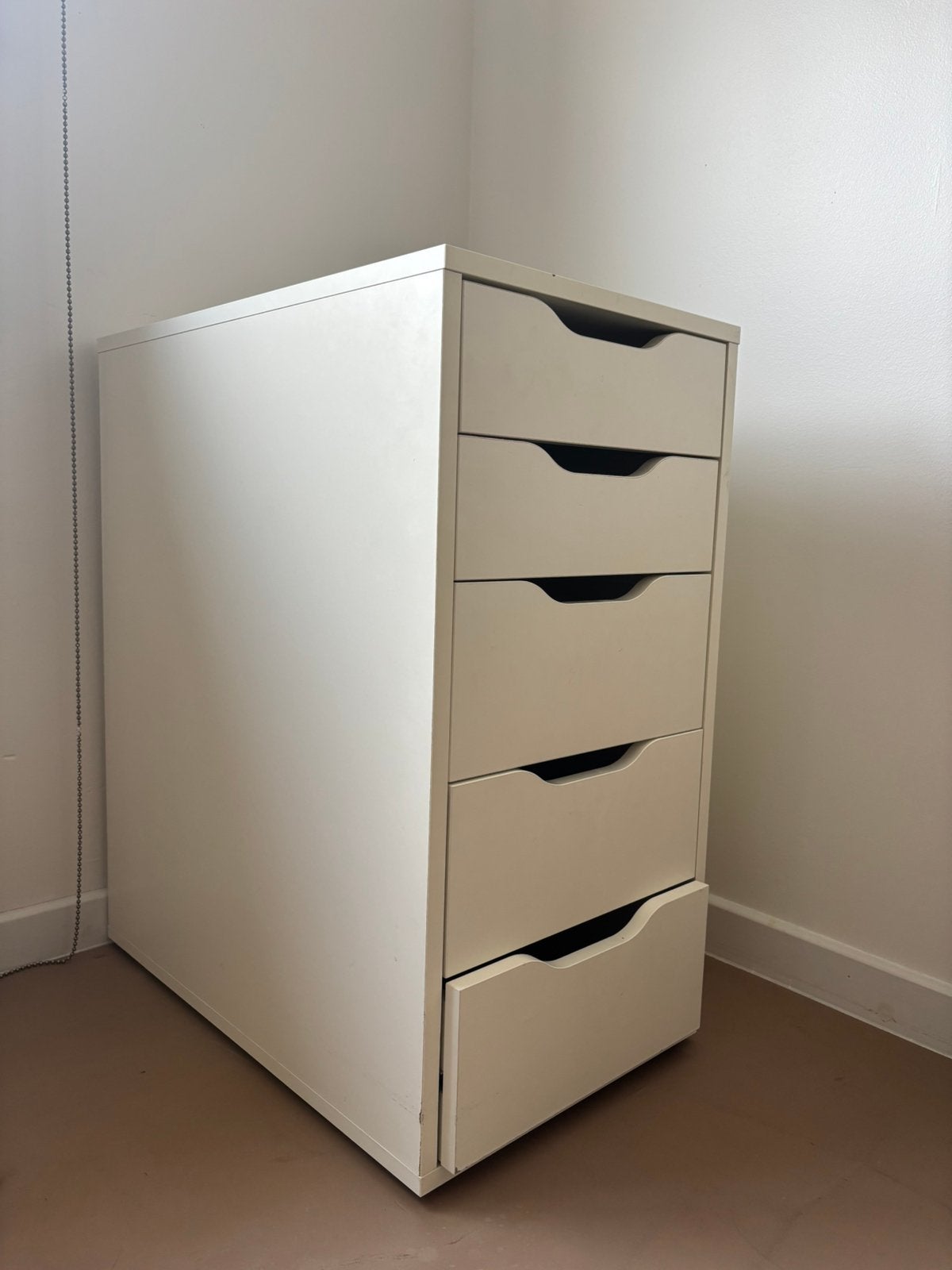 Ikea lade blok ALEX, Ophalen, Minder dan 50 cm, 5 laden of meer, Zo goed als nieuw
