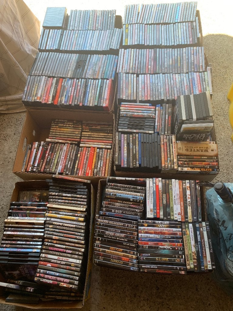 DVD's (rond de 1000 stuks), Cd's en Dvd's, Dvd's | Overige Dvd's, Zo goed als nieuw, Alle leeftijden, Ophalen