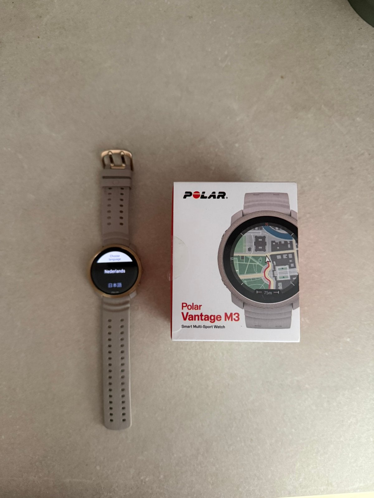Polar Vantage M3, Handtassen en Accessoires, Sporthorloges, Zo goed als nieuw, GPS, Ophalen