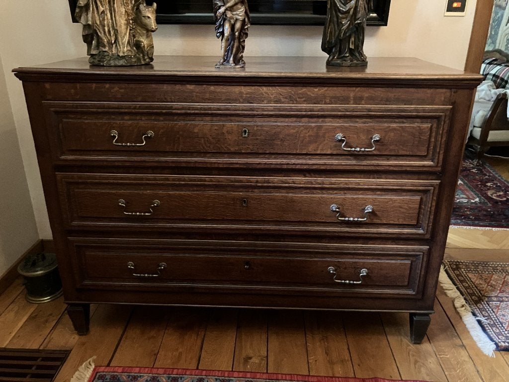 Antieke commode, Ophalen