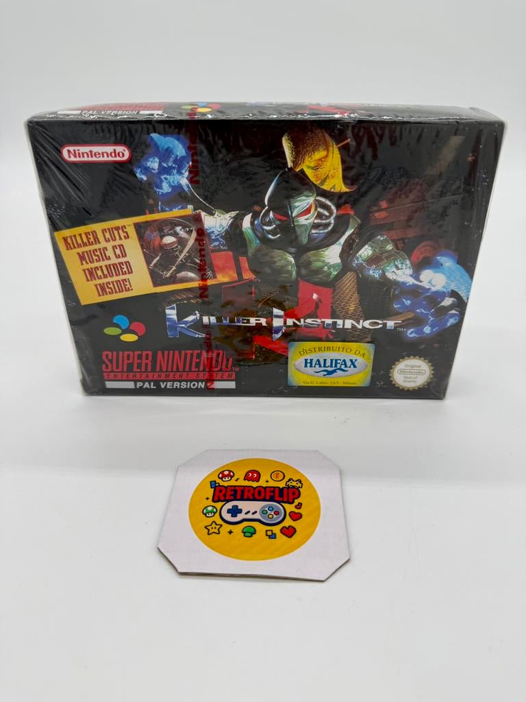 Killer Instinct Super Nintendo SNES - PAL UKV New Sealed, Games en Spelcomputers, Games | Nintendo Super NES, Vechten, Eén computer