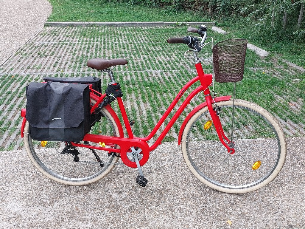 BTWIN stadsfiets damesfiets, Vélos & Vélomoteurs, Vélos | Femmes | Vélos pour femme, Enlèvement, Comme neuf, Autres marques, Vitesses