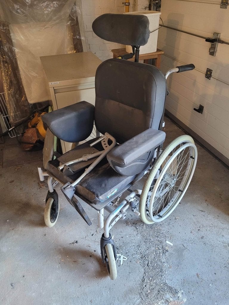 Chaise roulante vermeire, Enlèvement, Utilisé, Fauteuil roulant manuel