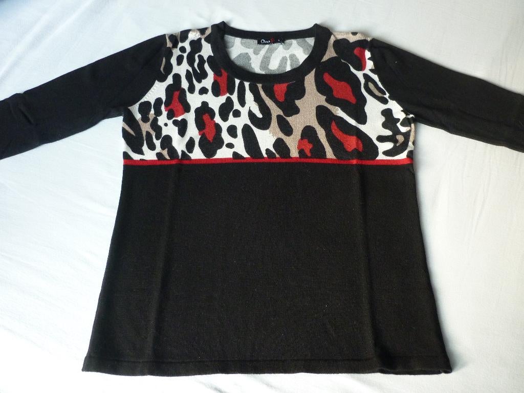 Viscose-Nylon Trui Oscar B Edition, Kleding | Dames, Oscar B Edition, Meerkleurig, Nieuw, Ophalen of Verzenden