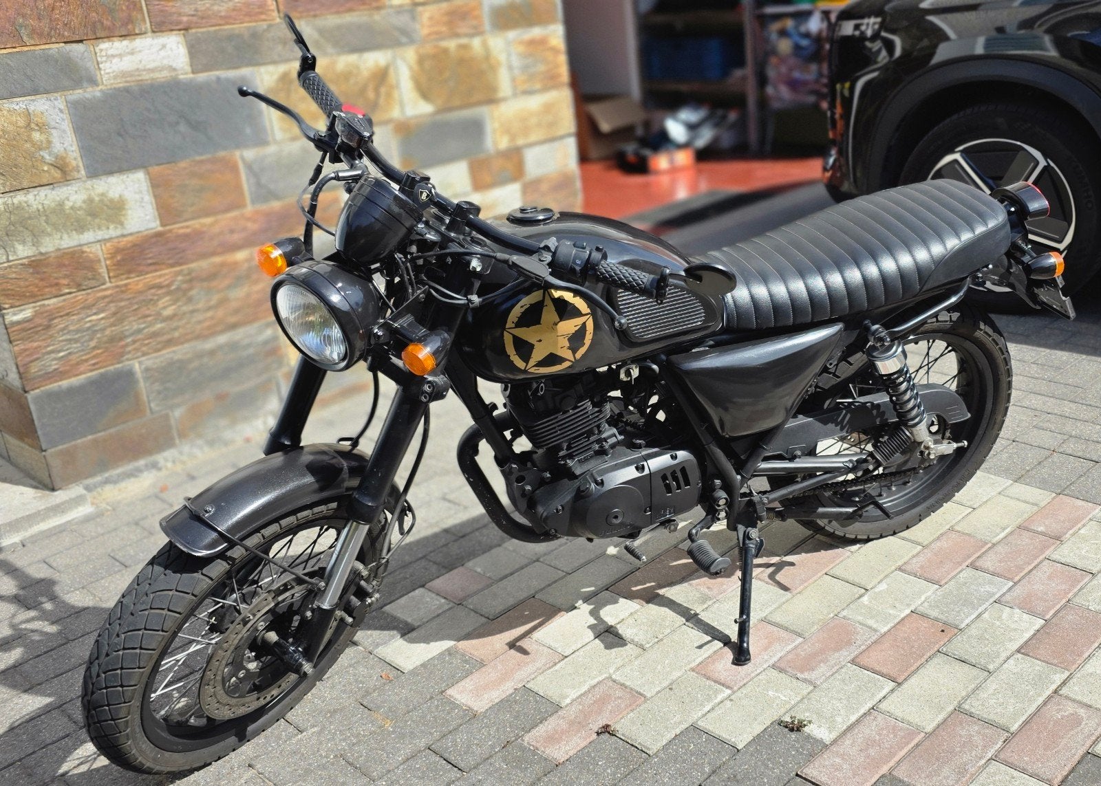 Bullit hunt 125cc bj 2015, Fietsen en Brommers, Brommers | Overige merken, Ophalen, Gebruikt, Bullit