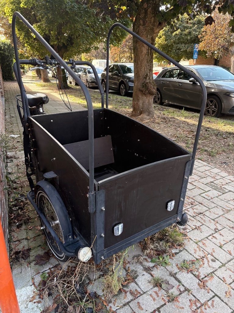 Elektrische bakfiets Troy E-Bike Special – opknapper, Autres marques, Enlèvement, Utilisé, 4 enfants ou plus