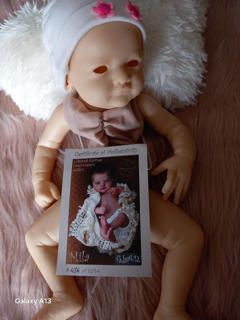 rebornkit Mila, Ophalen of Verzenden, Nieuw, Overige typen, Levensecht of Reborn