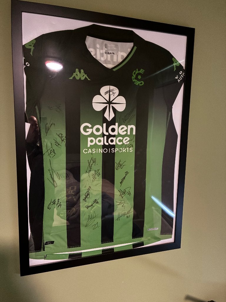 Gesigneerd truitje cercle Brugge, Sports & Fitness, Enlèvement, Neuf, Maillot