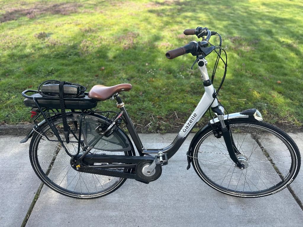 electrische gazelle middenmotor fiets, 47 à 51 cm, 50 km par batterie ou plus, Comme neuf, Enlèvement