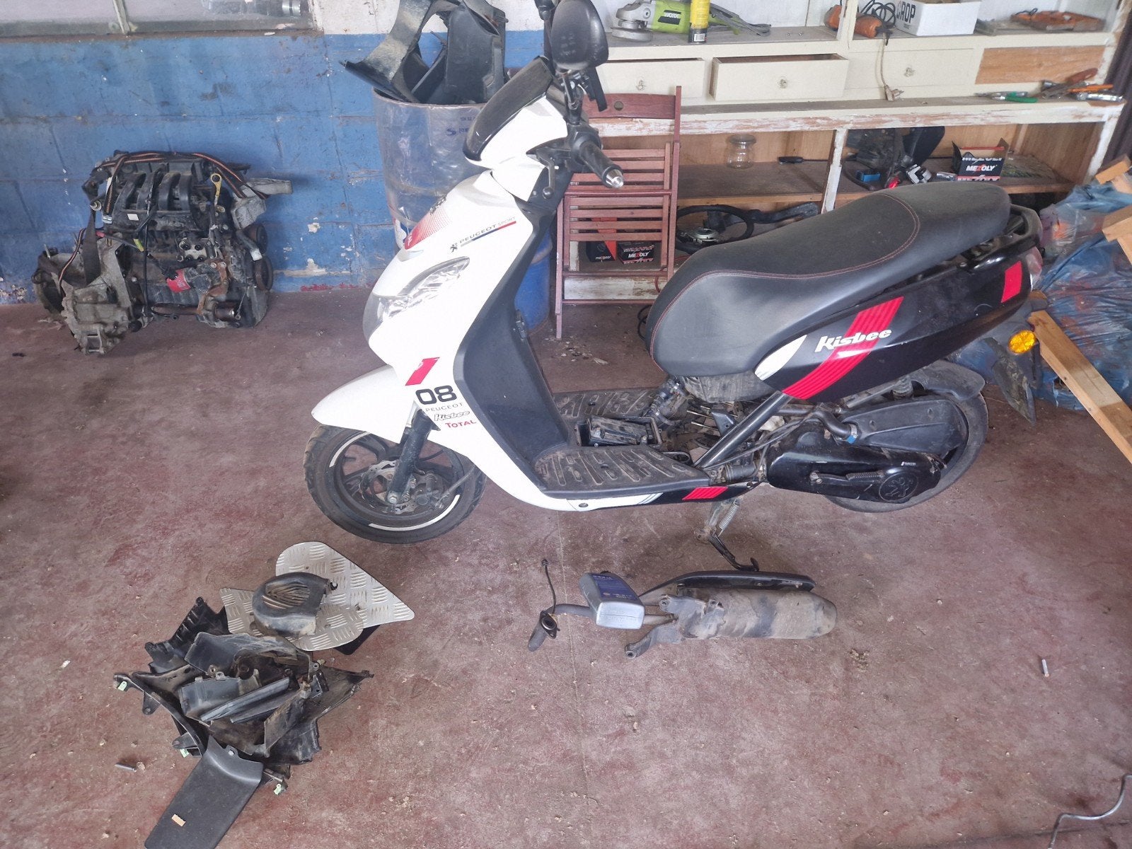 Peugeot Kisbee 50cc - B klasse, Ophalen, Peugeot