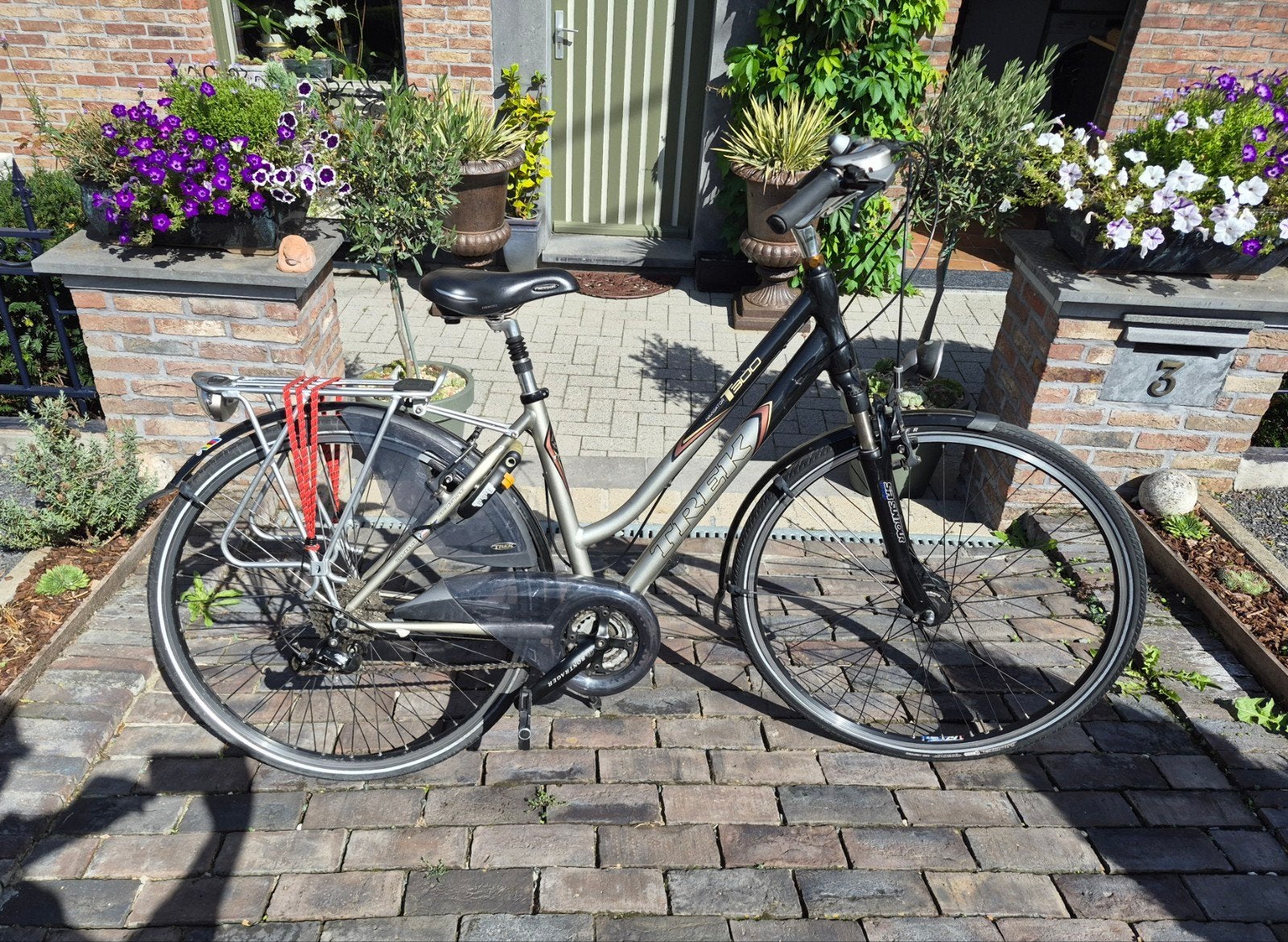 TREK damesfiets, Ophalen