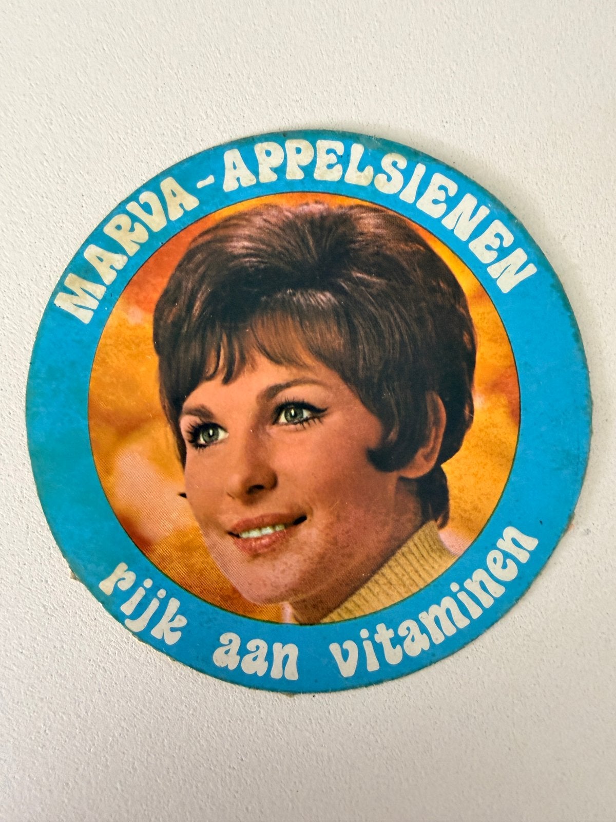 Sticker vintage Marva, Tickets en Kaartjes, Eén persoon, Overige typen