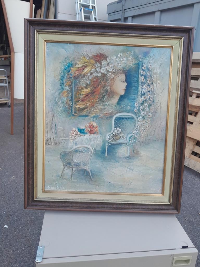 Schilderij, Antiek en Kunst, Kunst | Schilderijen | Klassiek, Ophalen