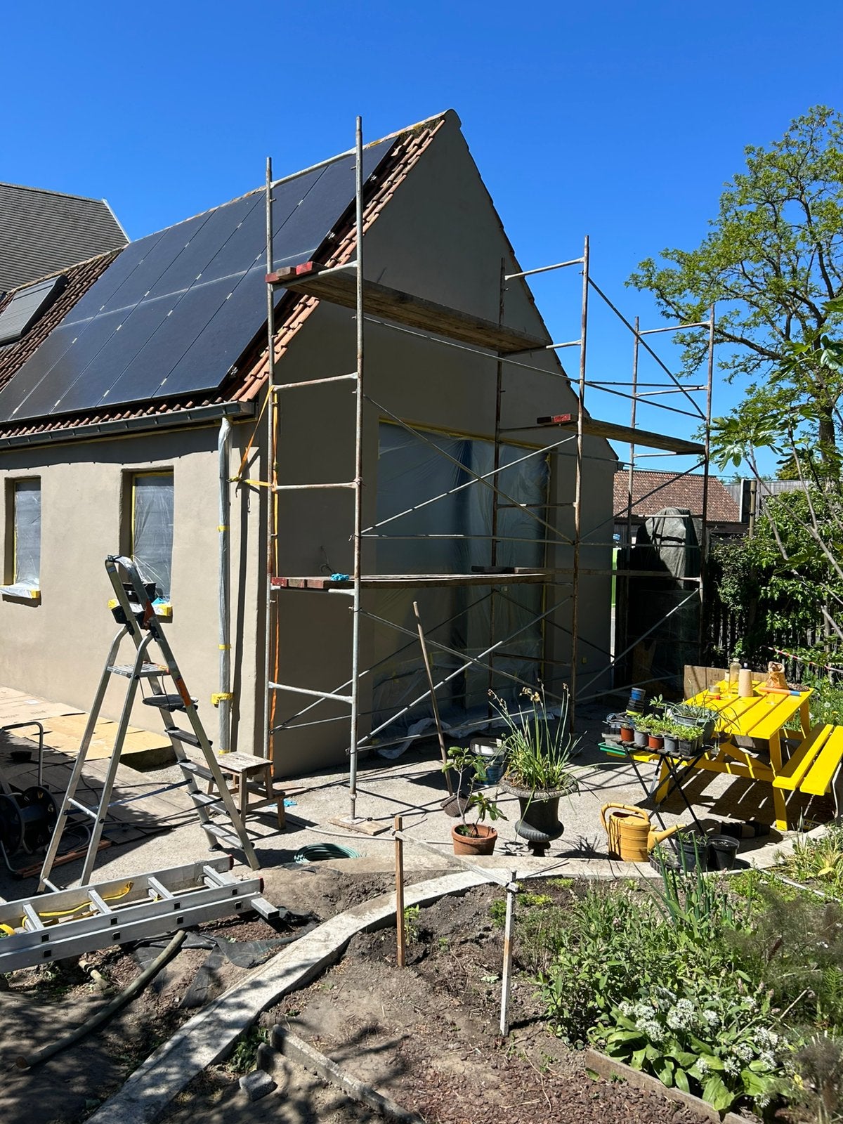 metserstelling steiger hoogtewerker, Bricolage & Construction, Échafaudages, Enlèvement