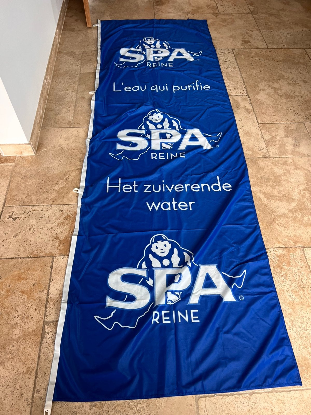 Vintage vlag spa reine, Ophalen of Verzenden, Zo goed als nieuw