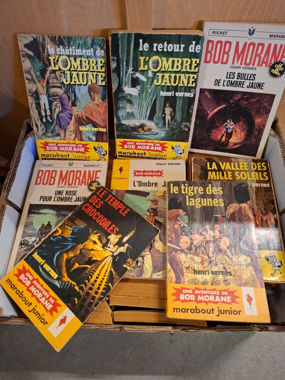 Bob Morane romans d'aventures, Enlèvement, Utilisé, Henri Vernes.