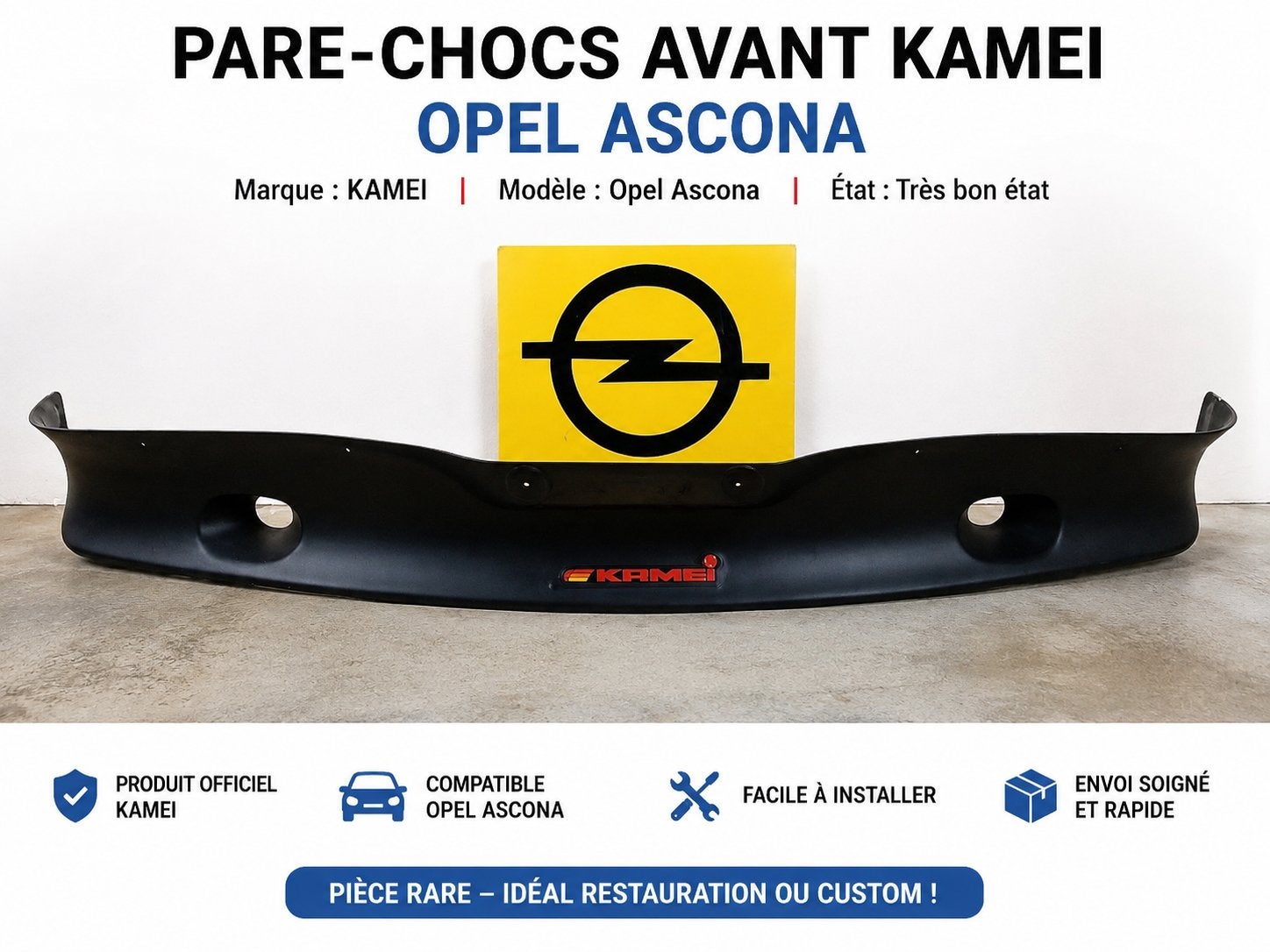Kameï bumpers voor Opel Ascona, Ophalen, Voor, Opel, Bumper