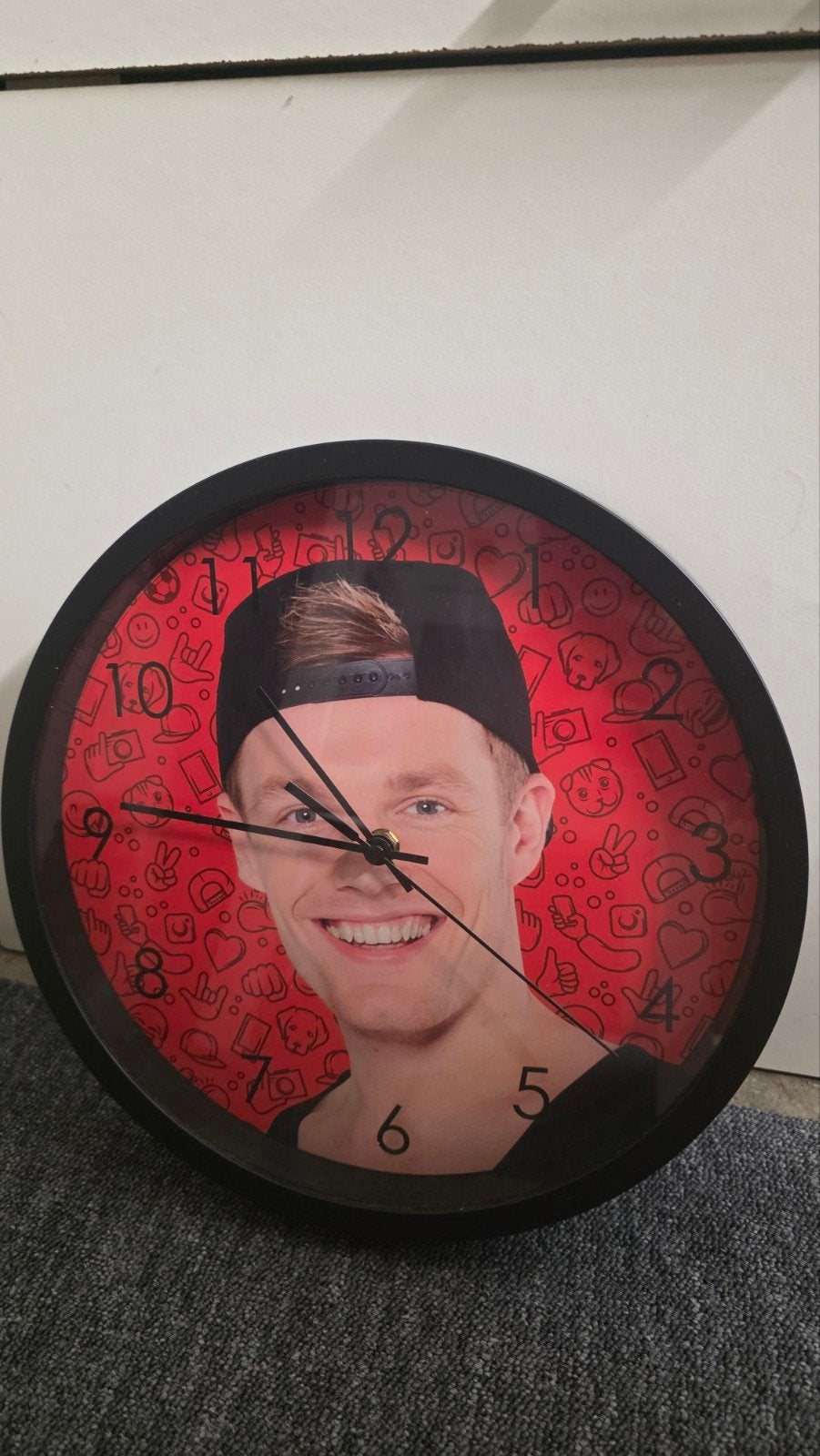 Enzo knol klok, Ophalen, Analoog, Wandklok